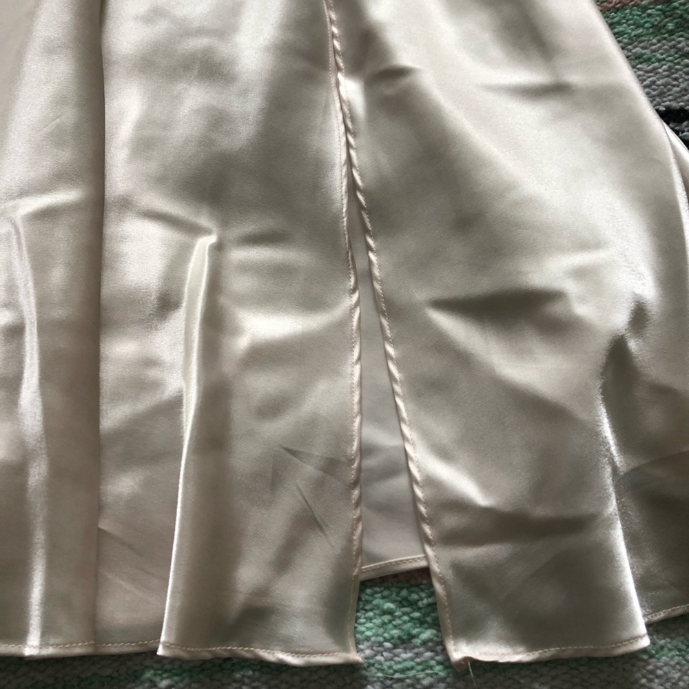 Vintage LONG Ivory Nightgown - Picture 10 of 15